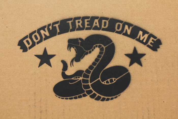 Milspec Monkey "Don't Tread On Me" Stencil | Popular Airsoft: Welcome