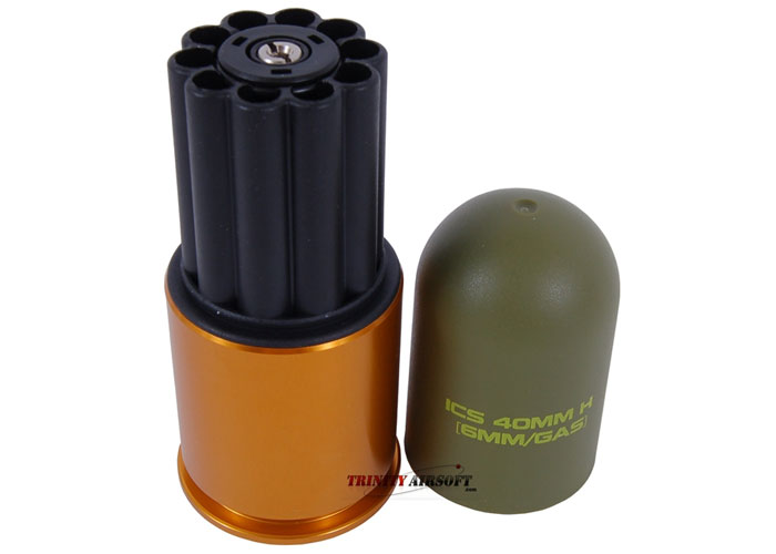 ICS Dual Function 40mm Airsoft Grenade Popular Airsoft