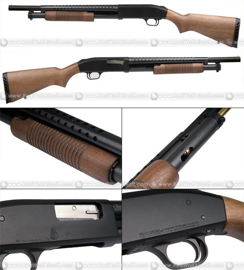 Marushin Mossberg M500 Wooden Stock | Popular Airsoft