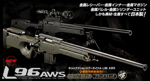 Tokyo Marui L96 AWS Details Announced | Popular Airsoft: Welcome