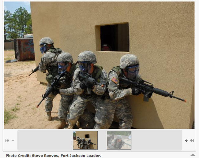 US Army Soldiers test integration of Airsoft into predeployment