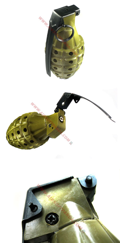 Chinese Made MK2 4080 Shot 360 Rubber Grenade Popular Airsoft