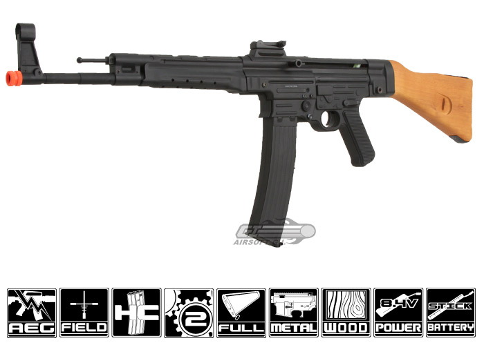 javelin gun works metal wood mp44 aeg popular airsoft how airsoft gun works