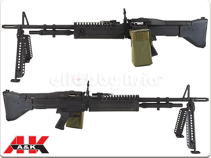 A&K M60VN Airsoft Light Machine Gun Popular Airsoft To The