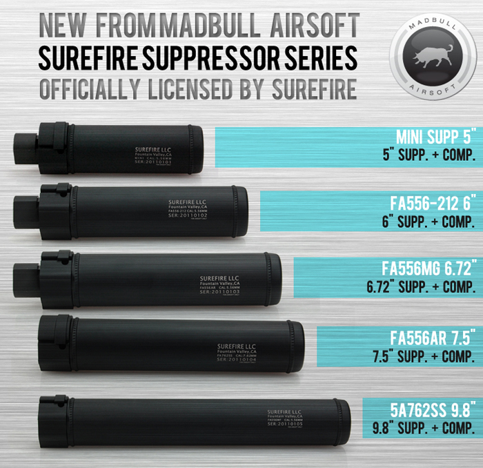 People Airsoft On MB Surefire Suppressors Popular Airsoft