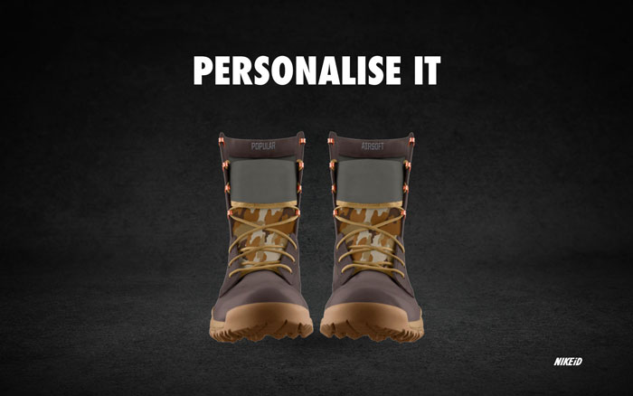 nike personalised boots