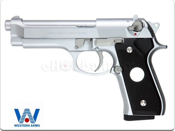 トイガン WESTERN ARMS M92FS SUPER STEEL TYPE Wa Western Arms Beretta M92Fs Full Auto Centurion