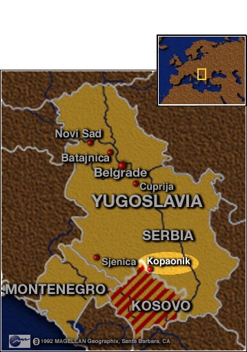 Yugoslavia Map