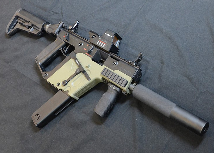 Bunny Custom Kriss Vector CRB GBB | Popular Airsoft