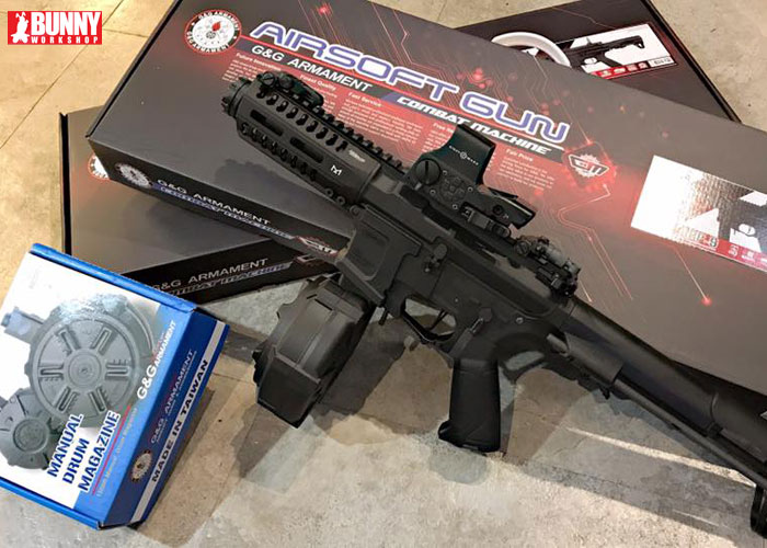 Bunny G&G ARP9 Drum Mag Popular Airsoft