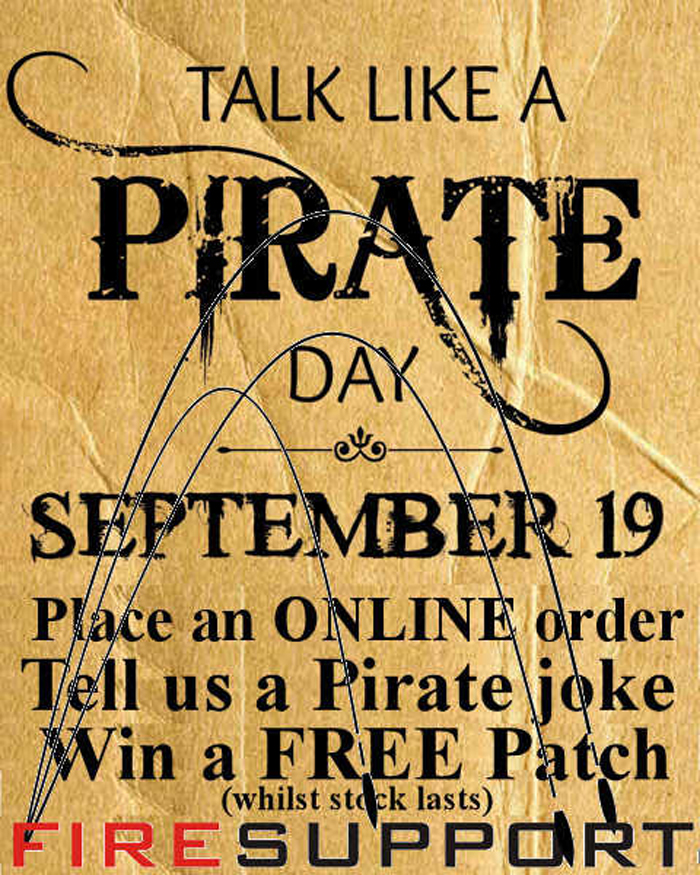 Talk Like A Pirate Day At Firesupport | Popular Airsoft ...