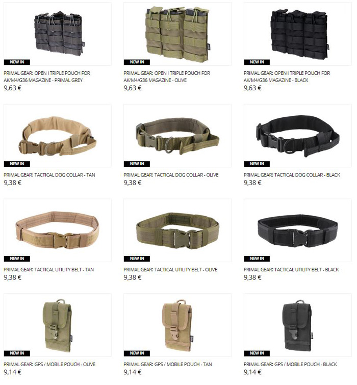 Gunfire Exclusive Primal Gear Distributor Popular Airsoft To