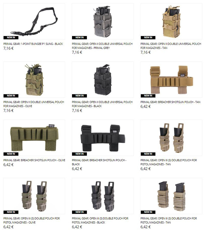 Gunfire Exclusive Primal Gear Distributor Popular Airsoft To