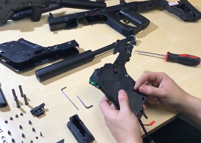 custom hpa kriss vector chassis install popular airsoft