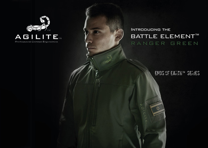 Agilite Battle Element Soft Shell Jacket RG Popular Airsoft