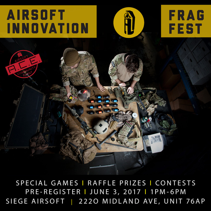 Airsoft Innovations Frag Fest 3 June Popular Airsoft To The
