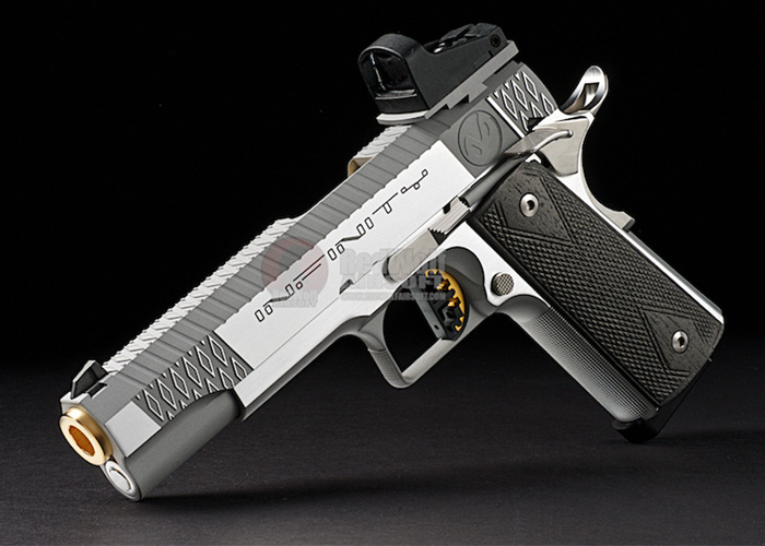 AS Infinity Gold Barrel 1911 w/ Shield RDS Popular Airsoft