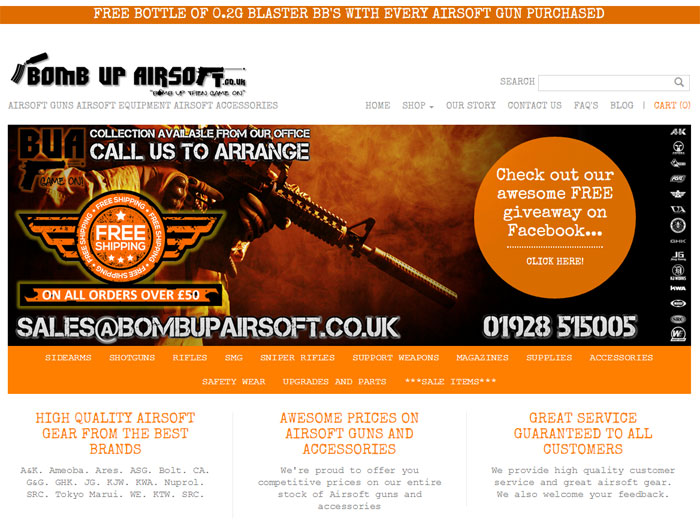 Bomb Up Airsoft Facebook Competition Popular Airsoft To The