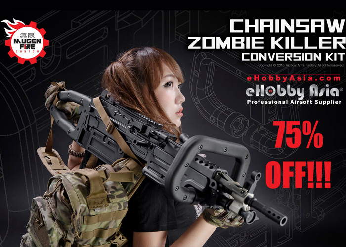 75 Off MFC ChainSAW Zombie Killer Kit Popular Airsoft