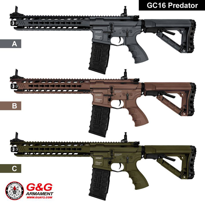 Help Pick Colours For G&G's New AEGs Popular Airsoft To The