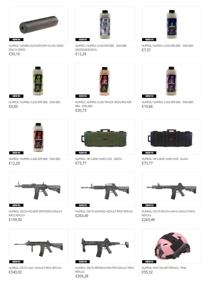 Gunfire New Armored Claw Gloves & More Popular Airsoft To