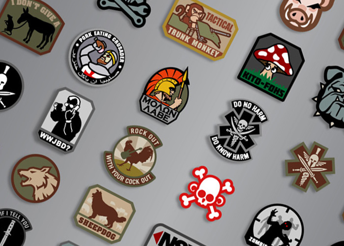 morale patch got trademarked