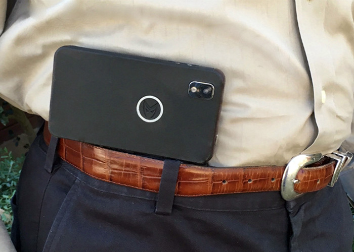 Concealed Carry Holster Masks Pistol By Looking Like a Mobile Phone