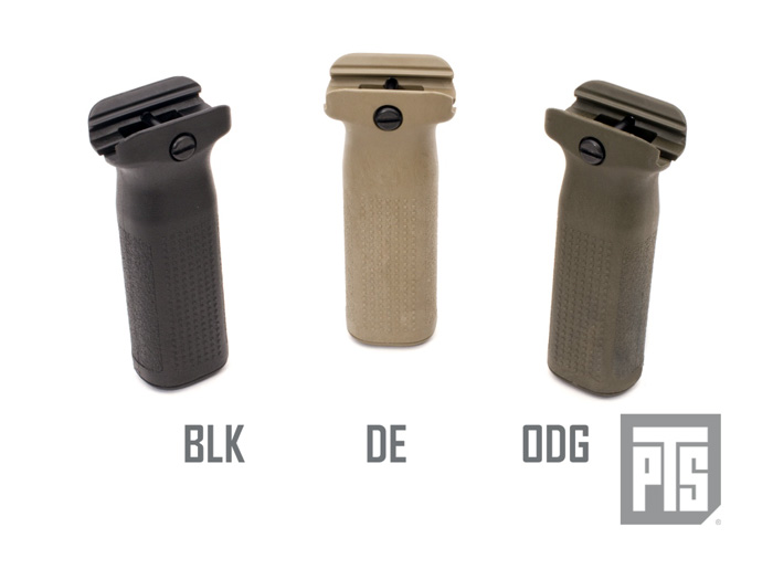 PTS Syndicate EPF & EPFS Vertical Foregrips Popular Airsoft To The Airsoft World