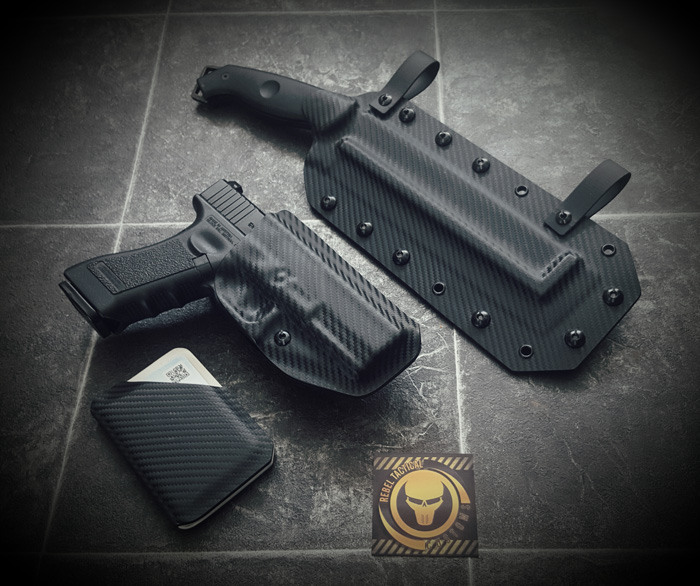 Rebel Tactical Customs Does Perfect Fit Kydex Pistol Holsters & Knife