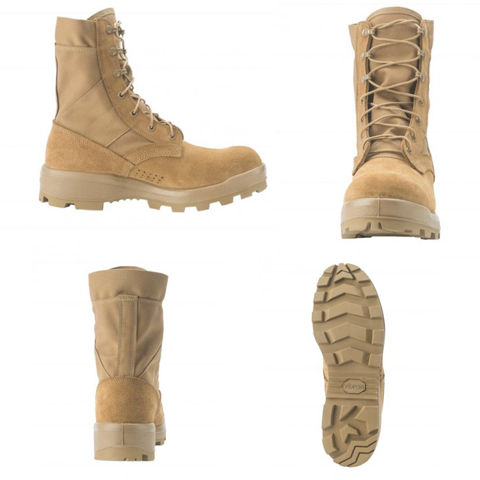 tan jungle combat boots