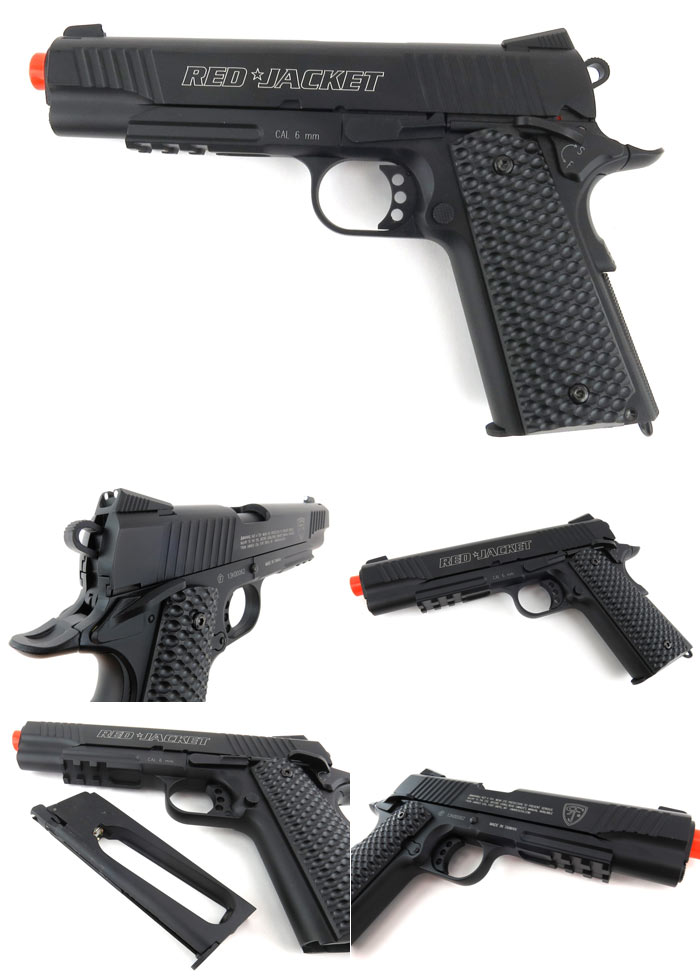 EF Red Jacket 1911 Tactical CO2 Blowback Popular Airsoft To