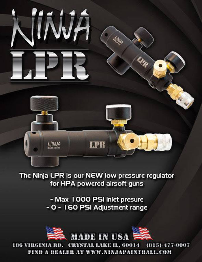 Ninja Paintball's Ninja LPR Air Regulator Popular Airsoft To