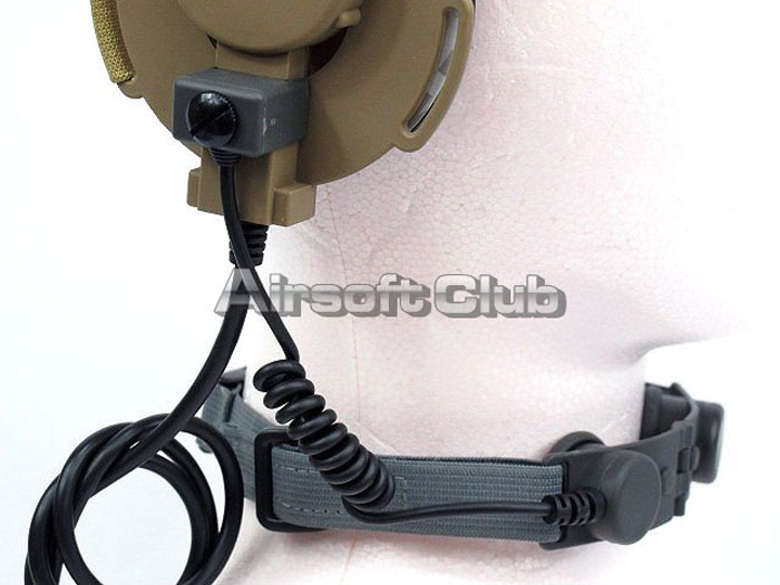 Z Tactical Throat Mic for Bowman EVO III Popular Airsoft To
