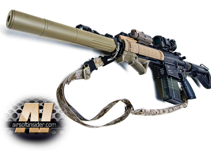 PTS AAC SCARH SD Mock Silencer Review Popular Airsoft