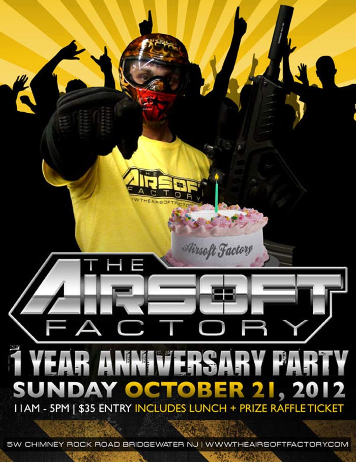 The Airsoft Factory 1st Year Anniversary Popular Airsoft