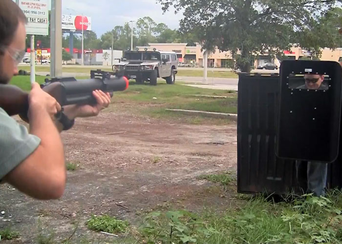 Airsoft Riot Shield Review & M79 Test Popular Airsoft