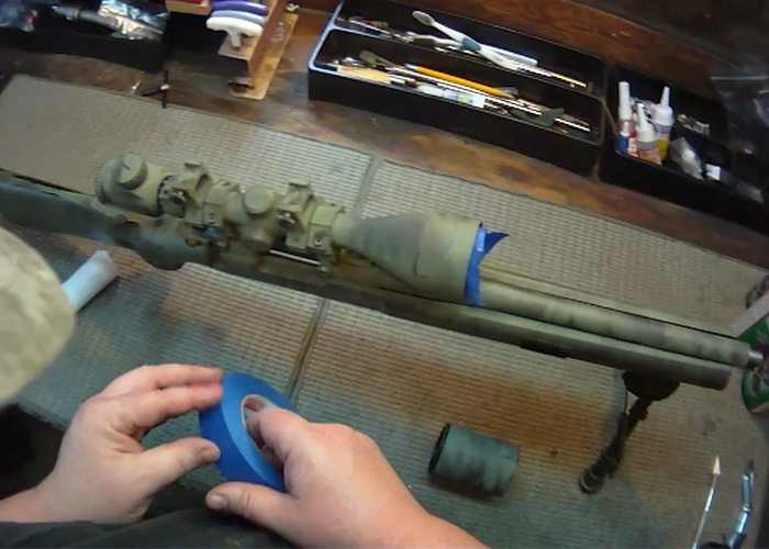 Airsoft Sniper How To Paint the Rifle Popular Airsoft