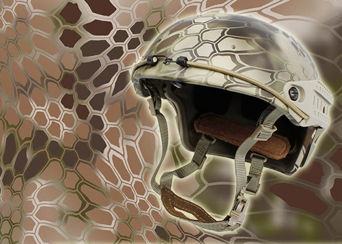 TMC AF Helmet In Kryptek Highlander Popular Airsoft