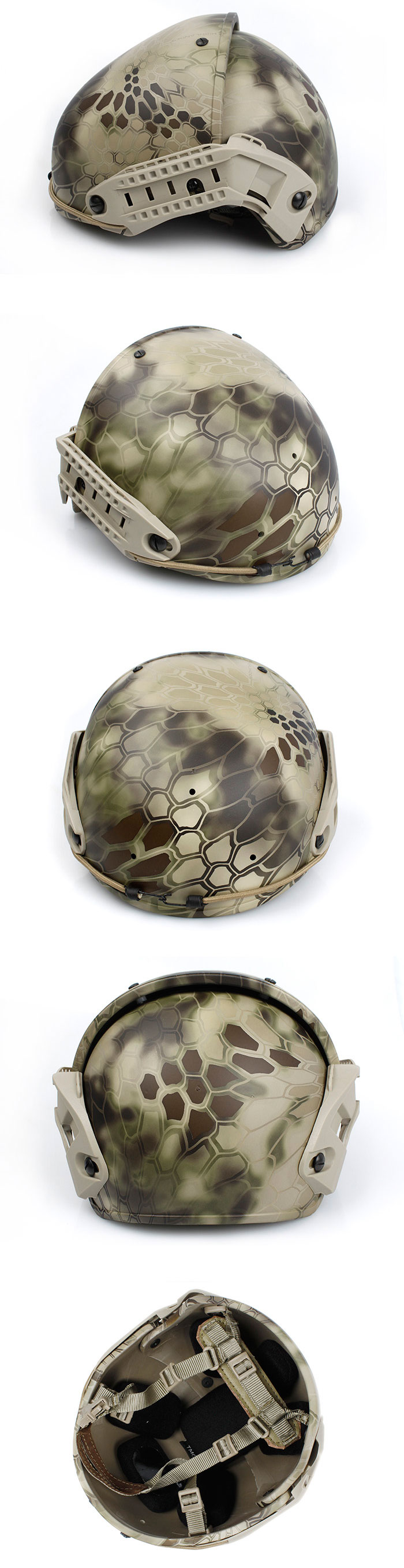 TMC AF Helmet In Kryptek Highlander Popular Airsoft To The