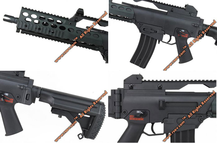 Golden Eagle Railed G36c Aeg Popular Airsoft Welcome To