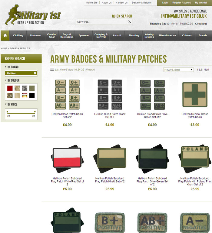 Helikon Velcro Patches At Military1st Popular Airsoft To The
