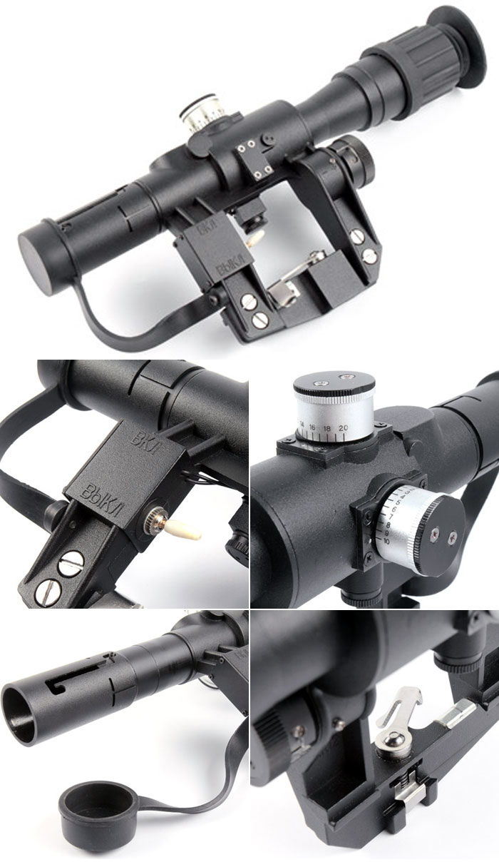 Illuminated Scope for King Arms SVD In Stock Popular Airsoft