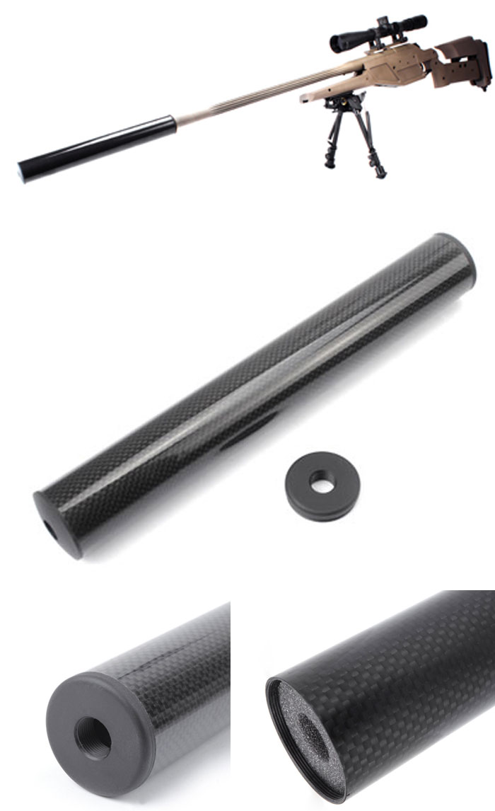 KA Carbon Fibre Silencers In Stock Now | Popular Airsoft: Welcome To