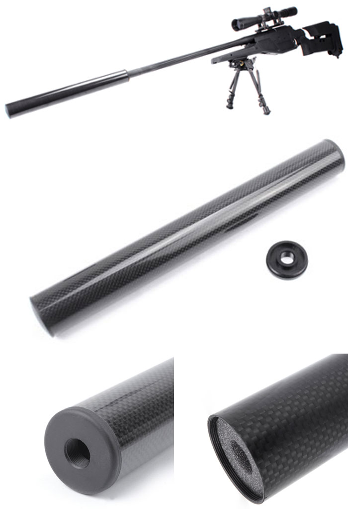 New King Arms Carbon Fiber Silencers | Popular Airsoft: Welcome To The