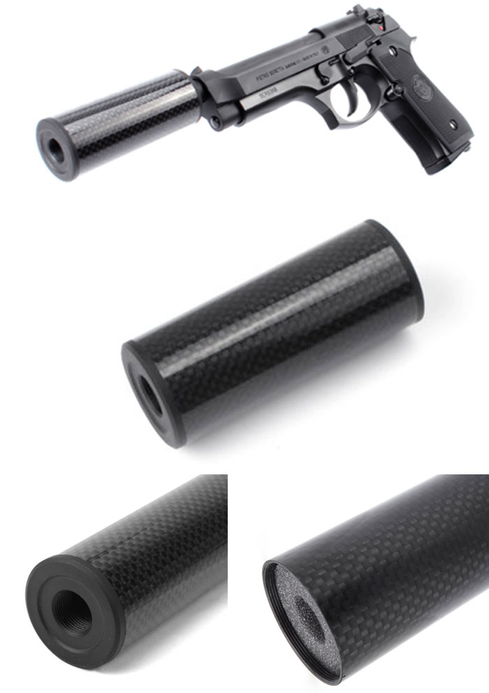 KA Carbon Fibre Silencers In Stock Now | Popular Airsoft: Welcome To