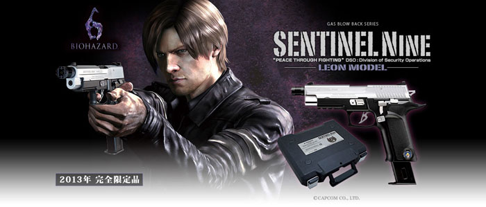 ●展示未使用品 ●BIOHAZARD6 ●SENTINEL NINE ●LEON バイオハザード6 レオン・S・ケネディ SENTINEL NINE LEON
