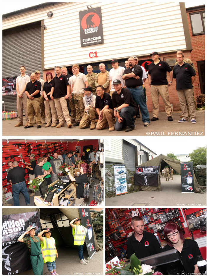 RedWolf UK Retail Shop Grand Opening | Popular Airsoft: Welcome To The