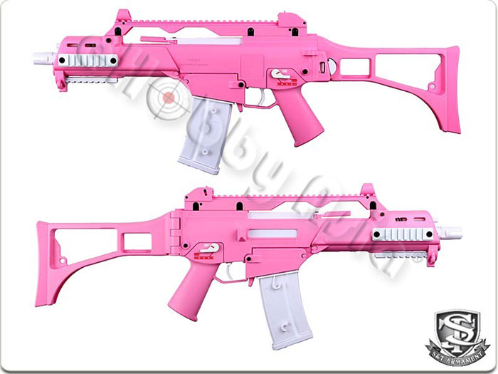 H K G36c Hot Pink Competition Version Popular Airsoft Welcome To The Airsoft World