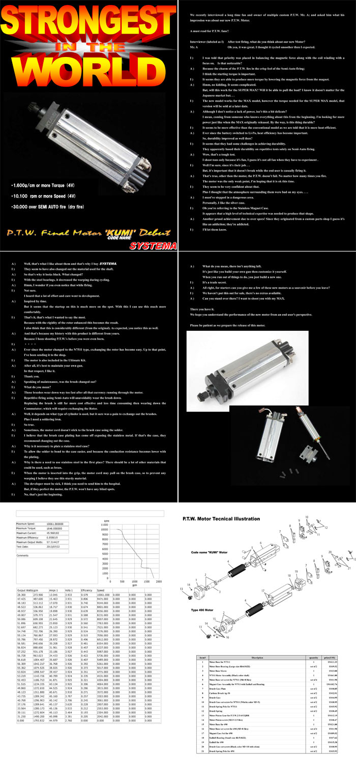 PTW Motor Codename 