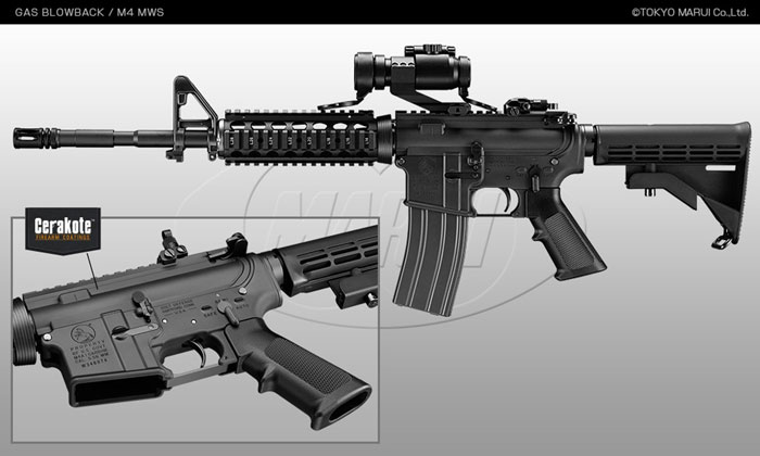 Tokyo Marui Finally Unveil M4A1 Gas Blowback At 53rd